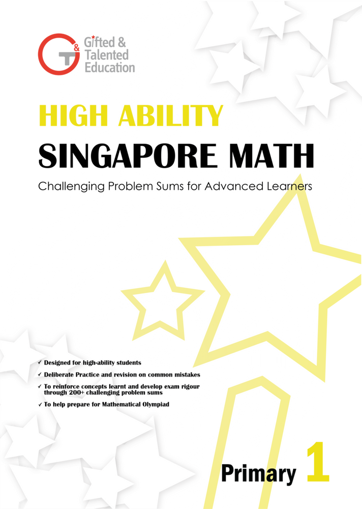 High-Ability Singapore Math Primary 1