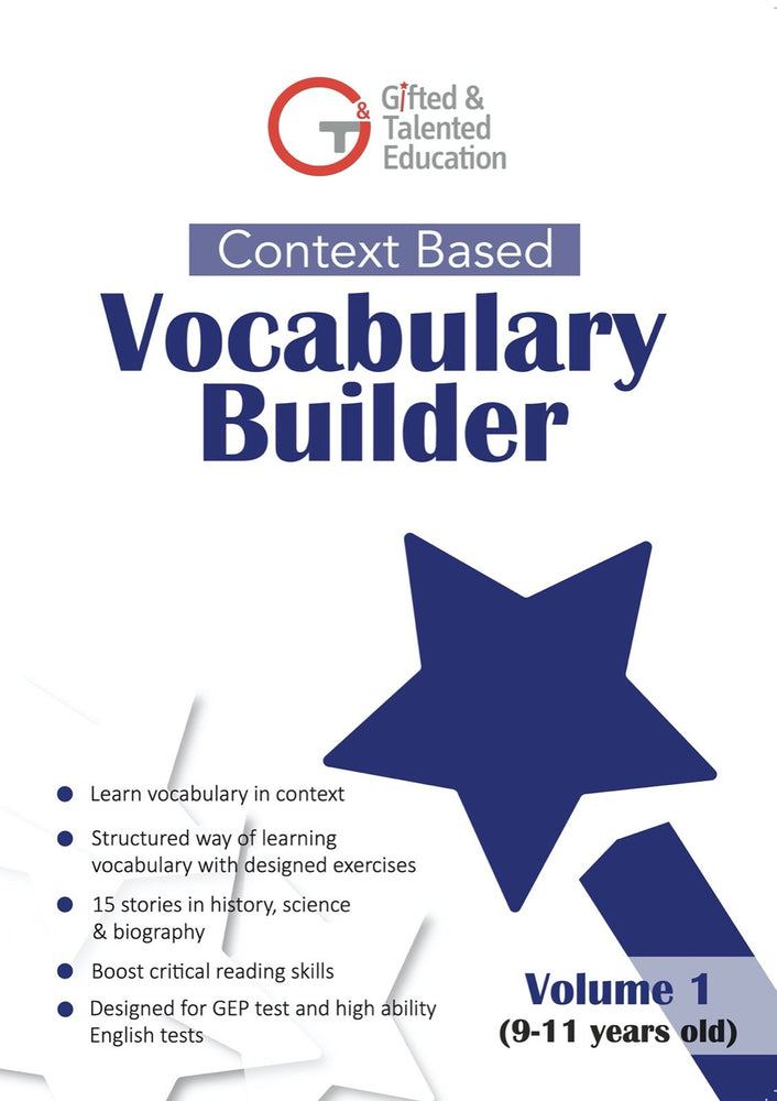 Vocabulary Builder Vol 1 (Context Based)