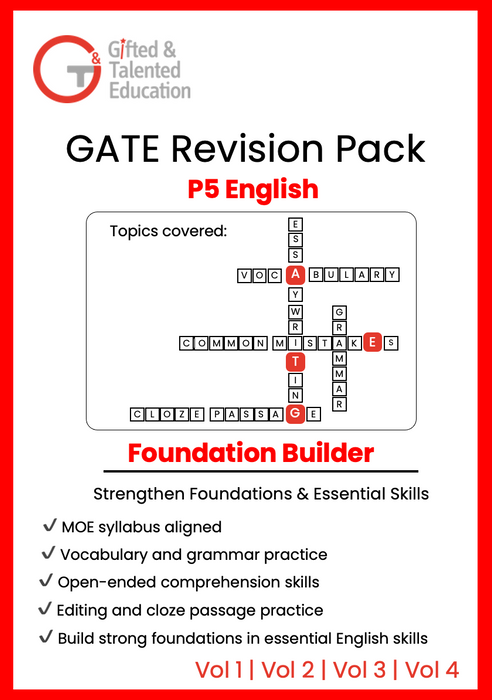 GATE English Revision Pack (Total 4 Books)