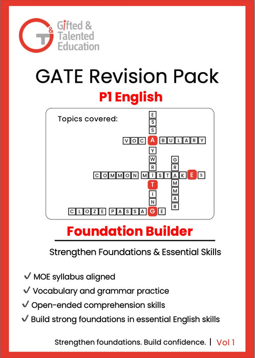 GATE LevelUp English Revision Pack