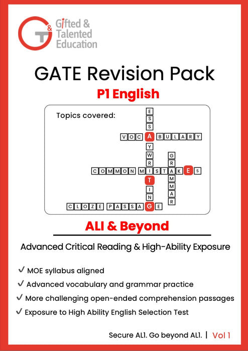 GATE LevelUp English Revision Pack