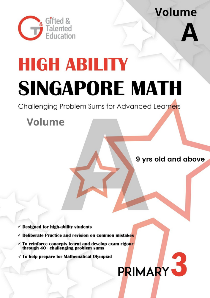 Primary 3 High-Ability Singapore Math Volume A