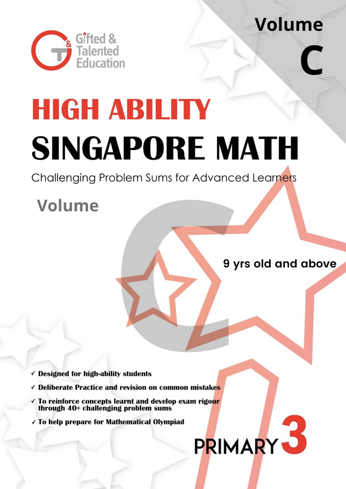 Primary 3 High-Ability Singapore Math Volume C