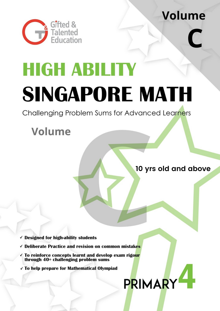 Primary 4 High-Ability Singapore Math Volume C