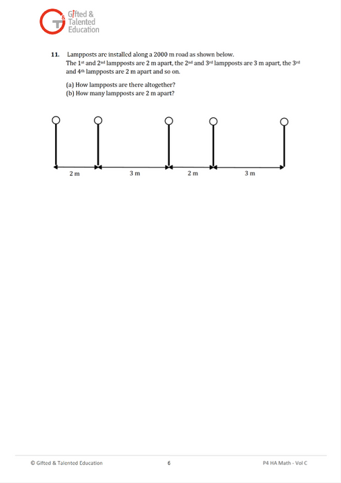 Primary 4 High-Ability Singapore Math Volume C