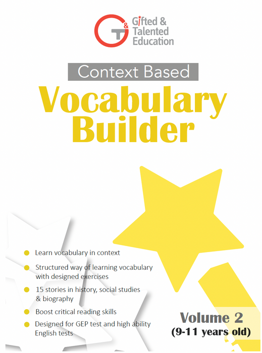 Vocabulary Builder Vol 2 (Context Based)