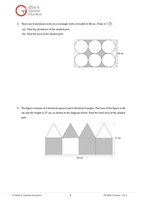 Primary 6 Express IB / IGCSE Singapore Math Volume A