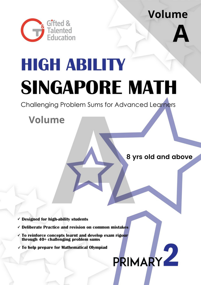Primary 2 High-Ability Singapore Math Volume A