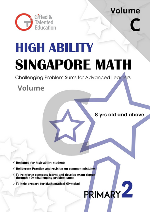 Primary 2 High-Ability Singapore Math Volume C