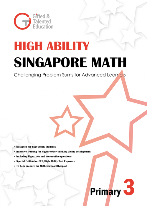 High-Ability Singapore Math Primary 3