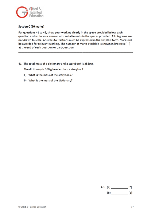 *Coming soon* Singapore Top Schools Exam Series- Math (Primary 3)