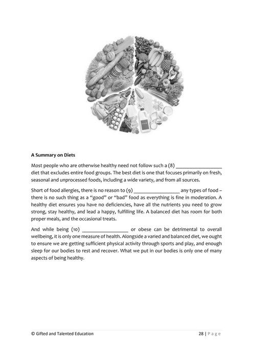 Cloze Passage (Upper Primary)