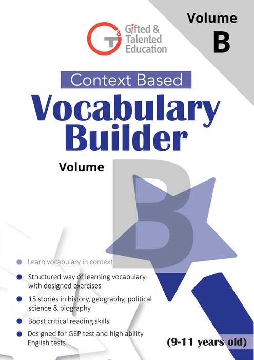 Vocabulary Builder B