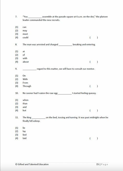 PSLE English Common Mistakes Volume 2