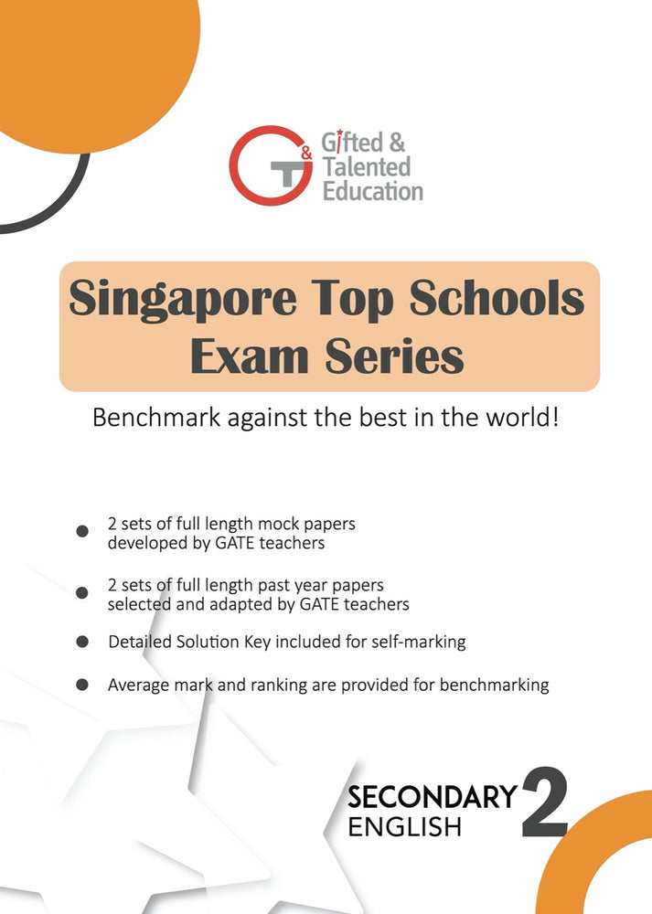 *Coming soon* Singapore Top Schools Exam Series- English (Secondary 2)