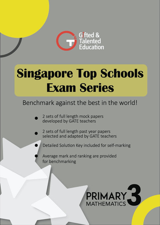 *Coming soon* Singapore Top Schools Exam Series- Math (Primary 3)