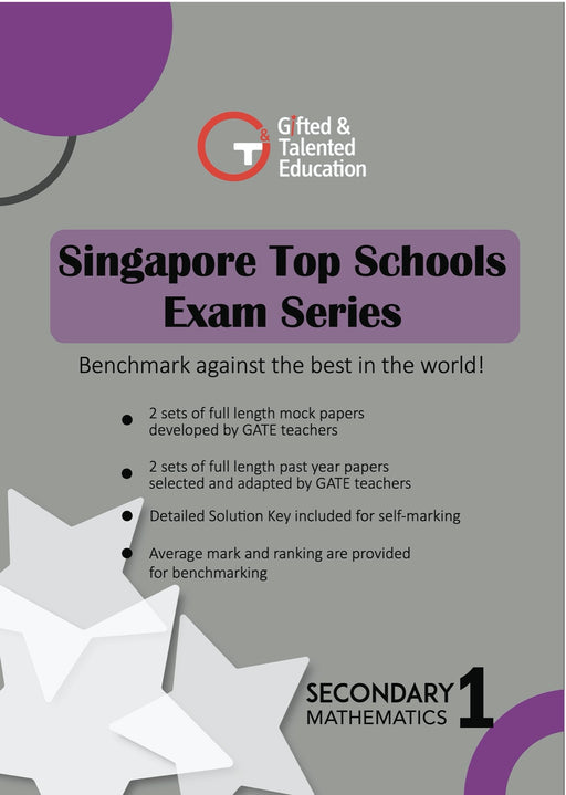 *Coming soon* Singapore Top Schools Exam Series- Math (Secondary 1)