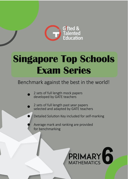 *Coming soon* Singapore Top Schools Exam Series- Math (Primary 6)