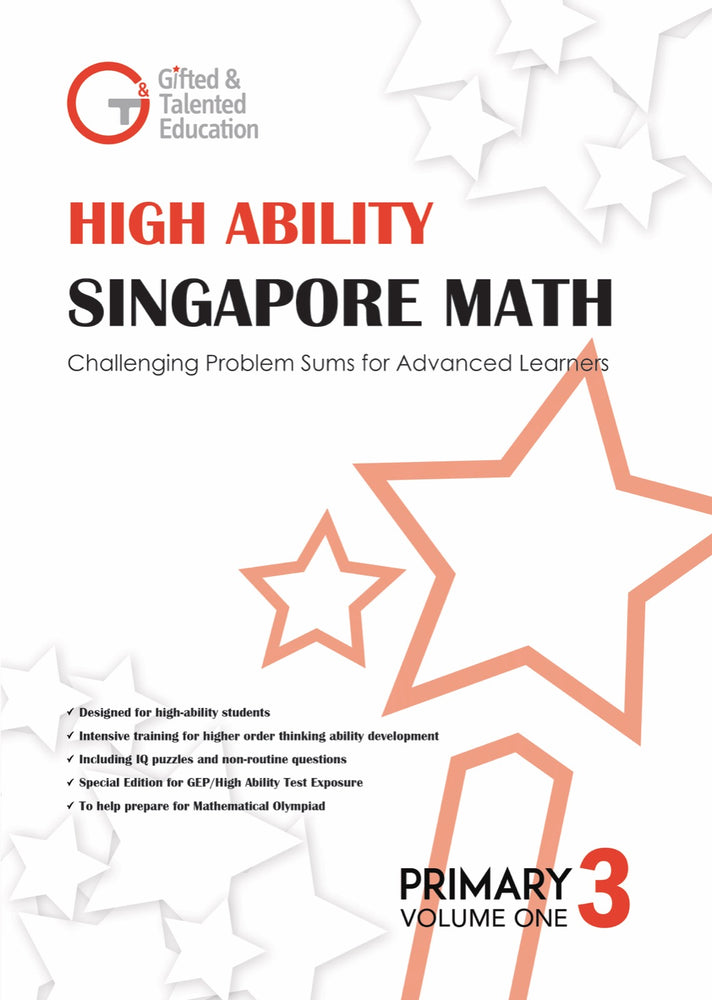 *Coming soon* High-Ability Singapore Math Primary 3 (Volume 1)