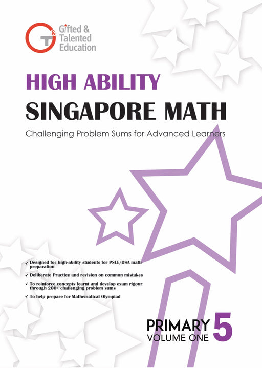 *Coming soon* High-Ability Singapore Math Primary 5 (Volume 1)