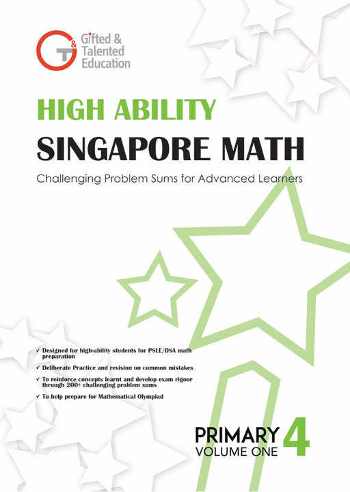 *Coming soon* High-Ability Singapore Math Primary 4 (Volume 1)